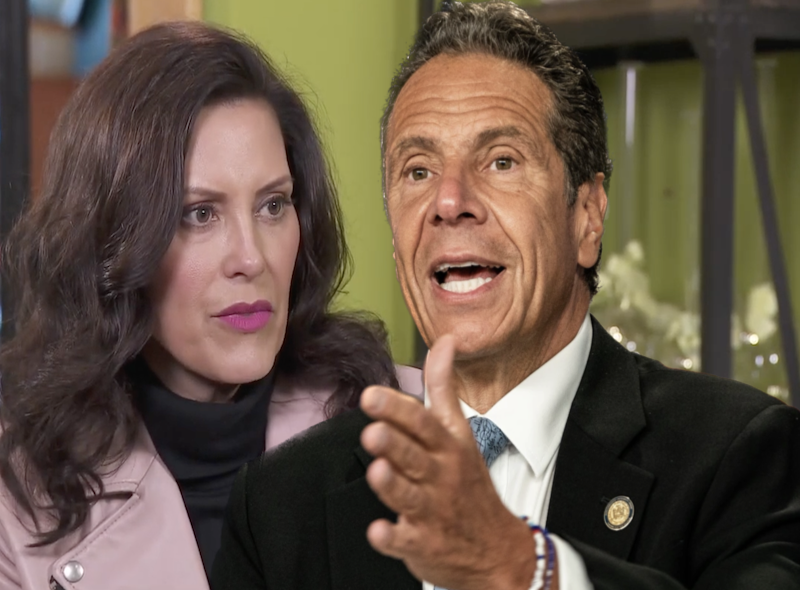 Lies! Gretch followed Cuomo. Until…