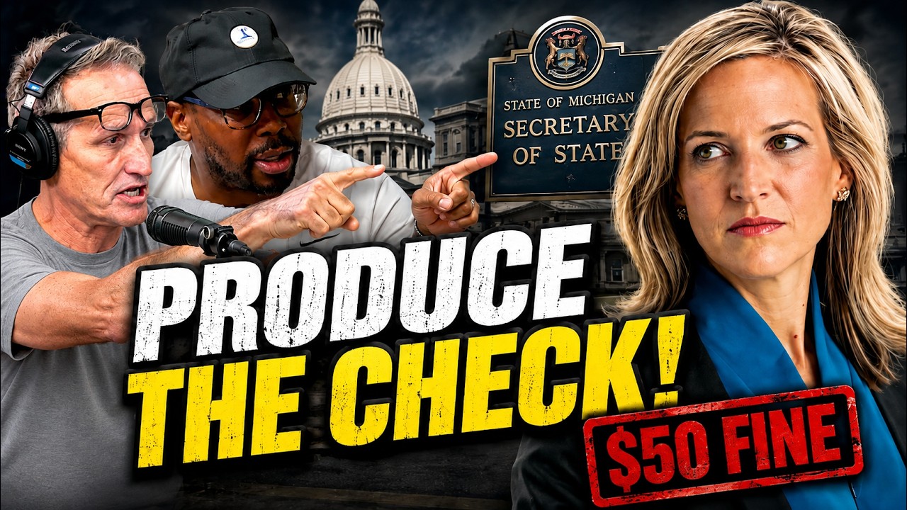 🚨 WHERE’S THE CHECK? Jocelyn Benson’s $50 Fine Sparks a NEW Ballot Fight