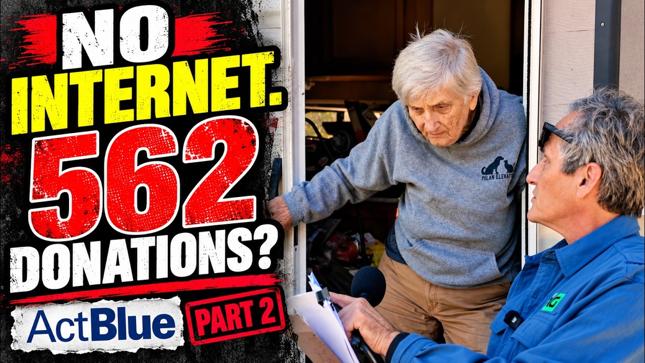 NO INTERNET. NO RUNNING WATER. 562 MORE DONATIONS? | ACTBLUE PART 2