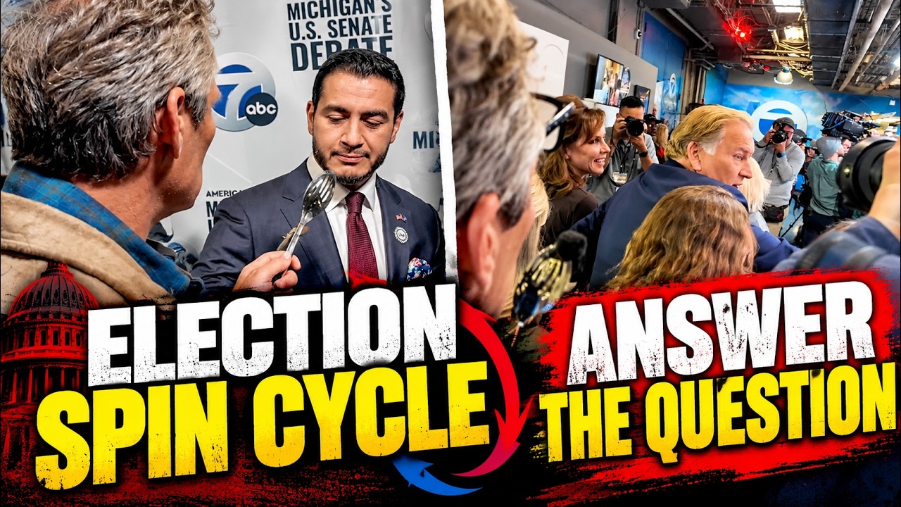 The Spin Room Circus: Charlie LeDuff Brings the Heat at the Michigan Senatorial Debate